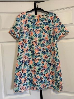 Coincidence & Chance floral mod Mini Dress Urban Outfitters